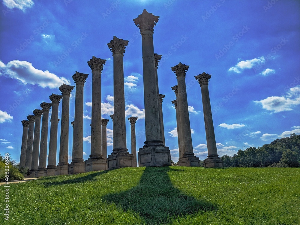 Columns stock photo adobe stock