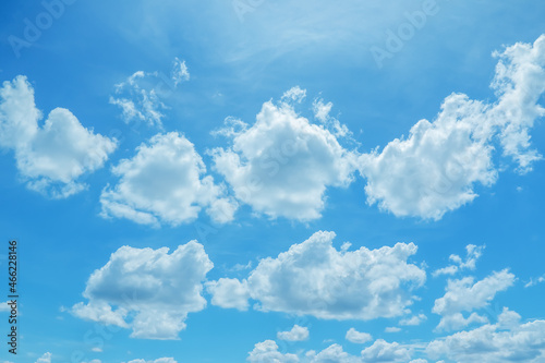 The vast blue sky and clouds sky nature background