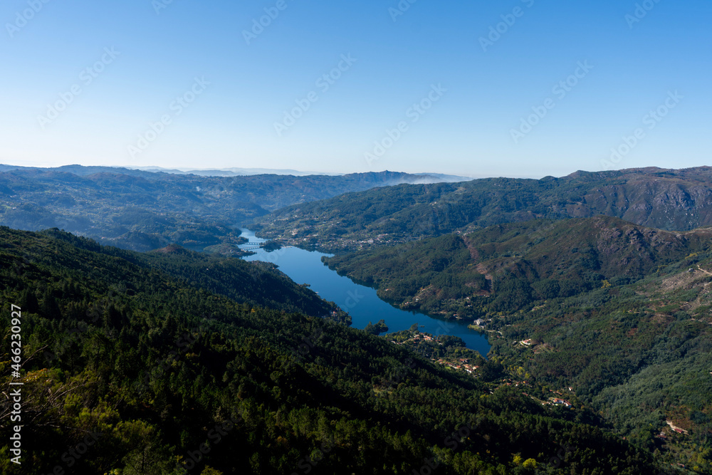 Mountain scape of Gerês, Portugall
