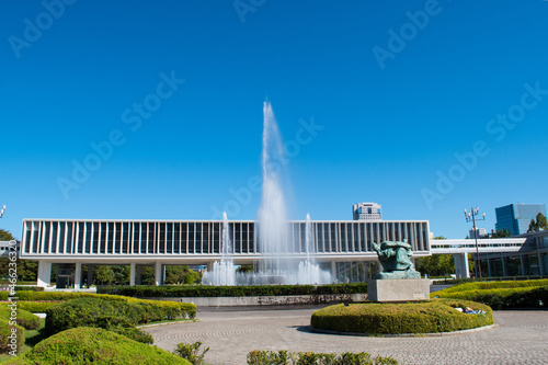 広島平和記念資料館と祈りの泉