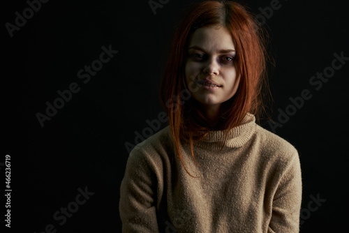 emotional woman depression disorder problem aggression © VICHIZH