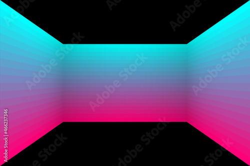 Colored modern background in the style of the social network. Digital background. Stream cover. Social media concept. Vector illustration.