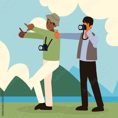 photographers male character