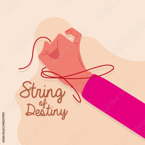 string of destiny words