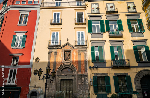 Old buildings in the historical center  Napoli