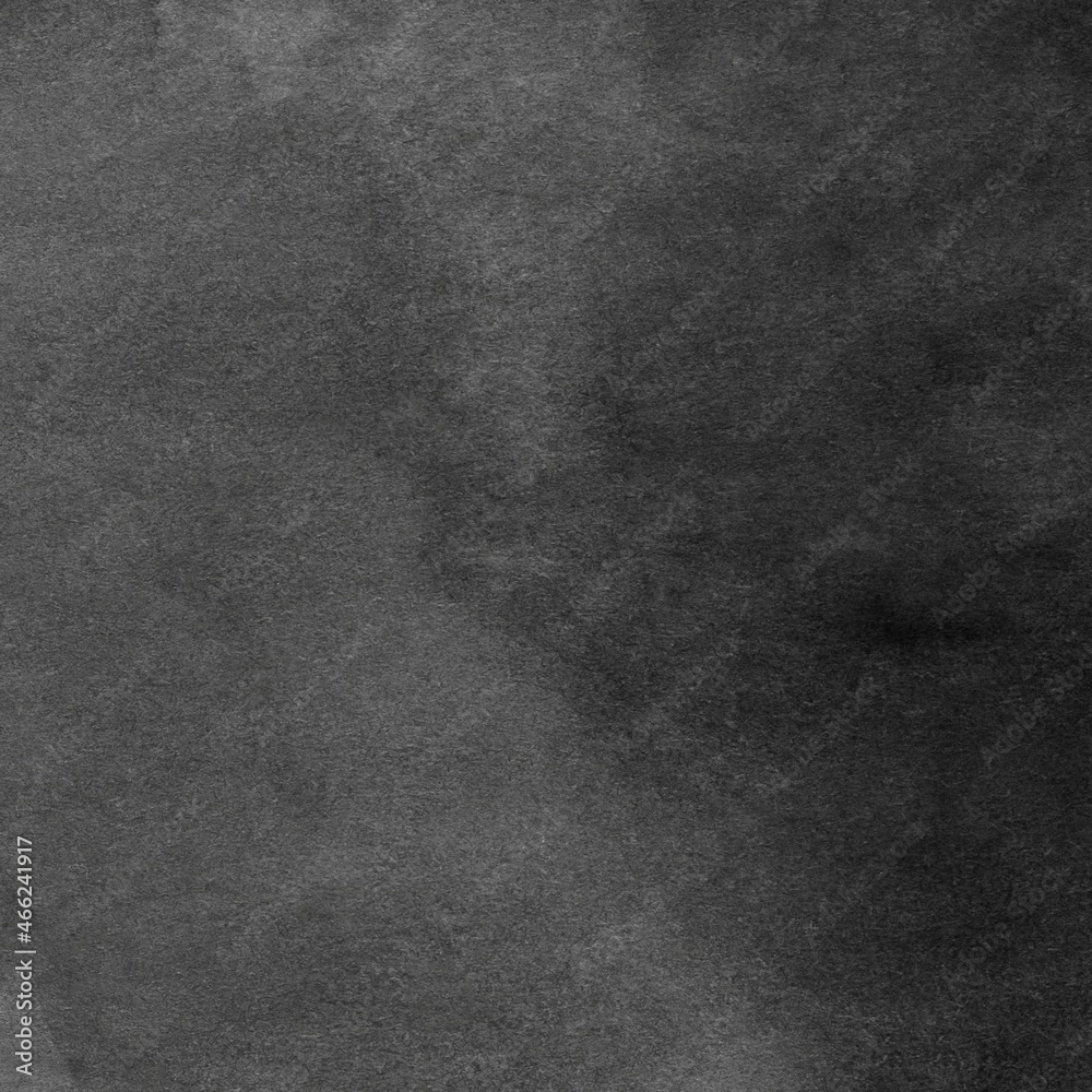 Fototapeta premium Black and White Hand Drawn Watercolor Abstract Background.