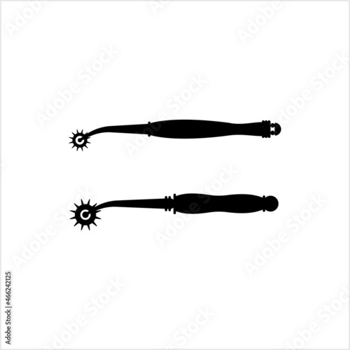 Pricking Wheel Tool Icon, Leather Pricking Wheel Tool