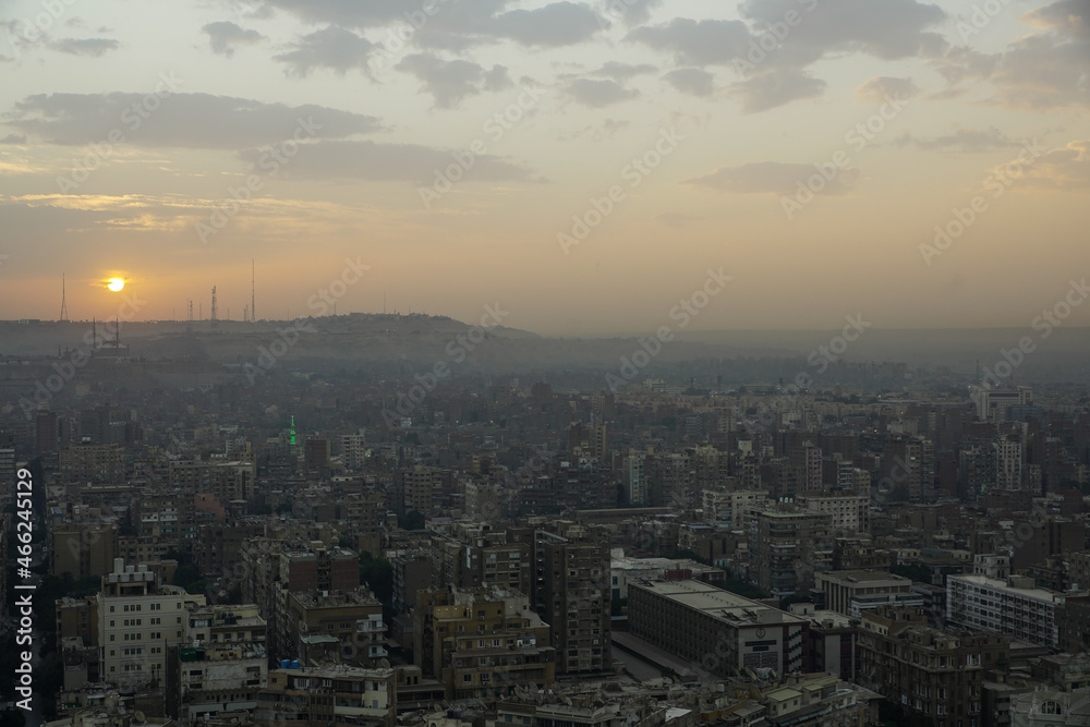 Cairo, Egypt. Aerial view. photo during the day.