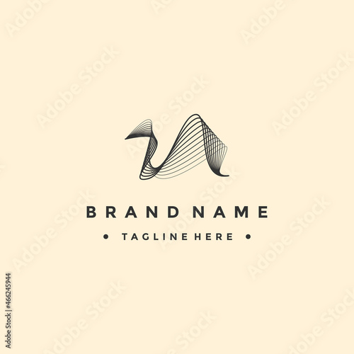 Letter S Spectrum logo vector design template