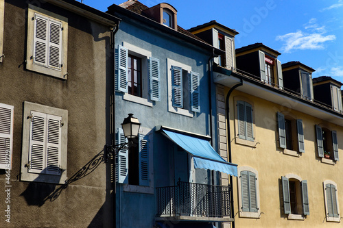 Architecture, Carouge -  municipality in the Canton of Geneva, Switzerland, Europe photo