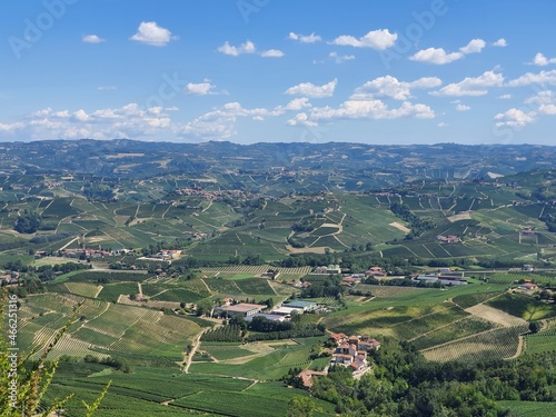 Italian langhe panorama