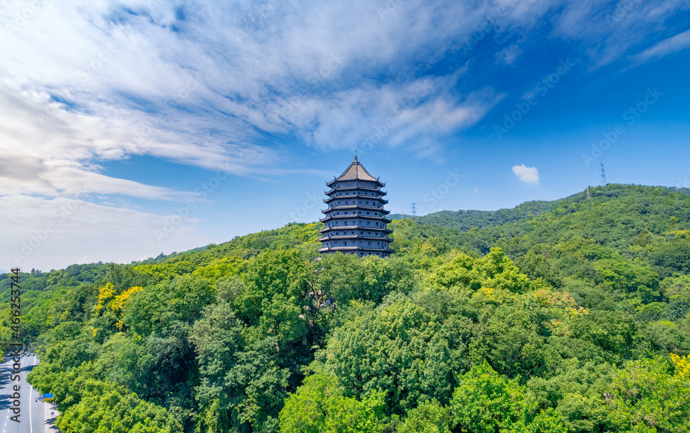 Liuhe Tower Cultural Park, Hangzhou City, Zhejiang province Liuhe Tower Cultural Park, Hangzhou City, Zhejiang province