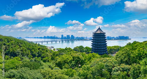 Liuhe Tower Cultural Park, Hangzhou City, Zhejiang province photo
