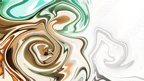 Abstract Liquified Background