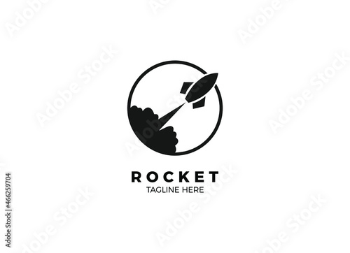 Booster Logo, Rocket advance logo designs template.