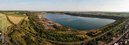 Lappwaldsee der Stadt Helmstedt in Niedersachsen