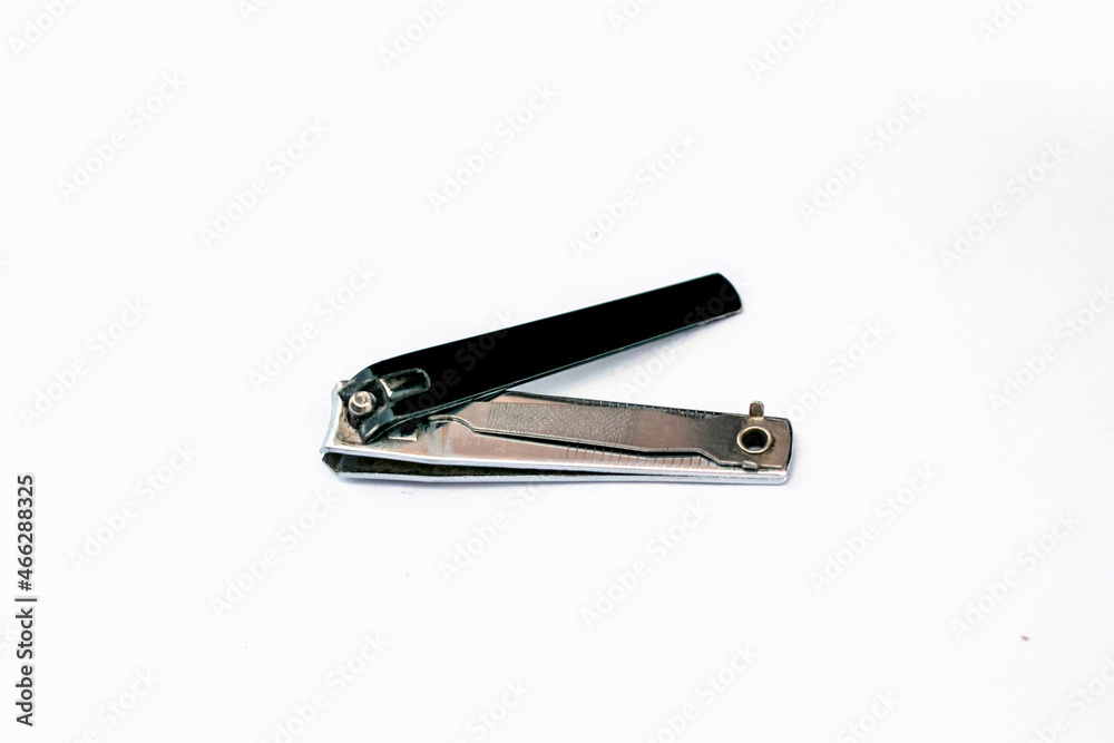 Nail clipper isolated on white background Nail clipper isolated on white background