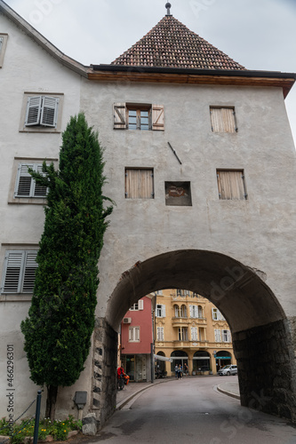 Porta Venosta - Vinschgauer gate in Merano, Italy