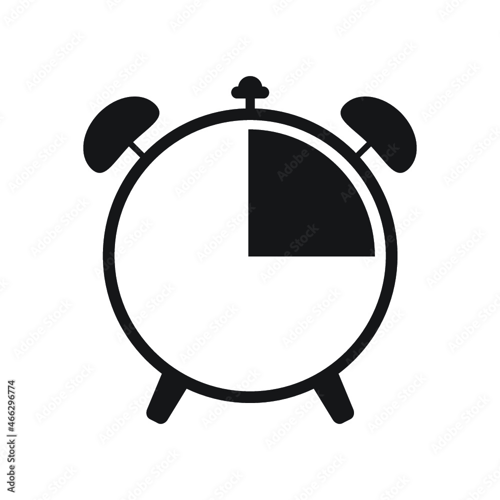 Timer sign icon. 15 minutes stopwatch symbol.