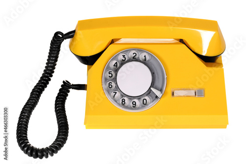 Rotary dial telephone