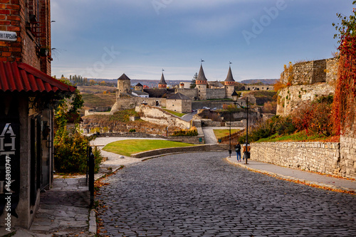 Kamieniec Podolski fortress - one of the most famous and beautiful castles in Ukraine photo