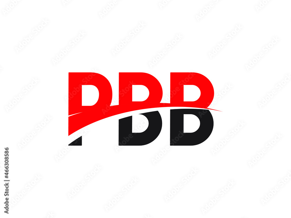 PBB Letter Initial Logo Design Vector Illustration PBB Letter Initial Logo Design Vector Illustration