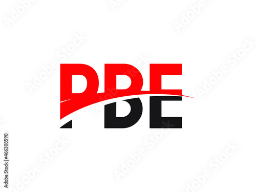 Free Download PBE Letter Initial Logo Design Vector Illustration	 - GFXLoad
