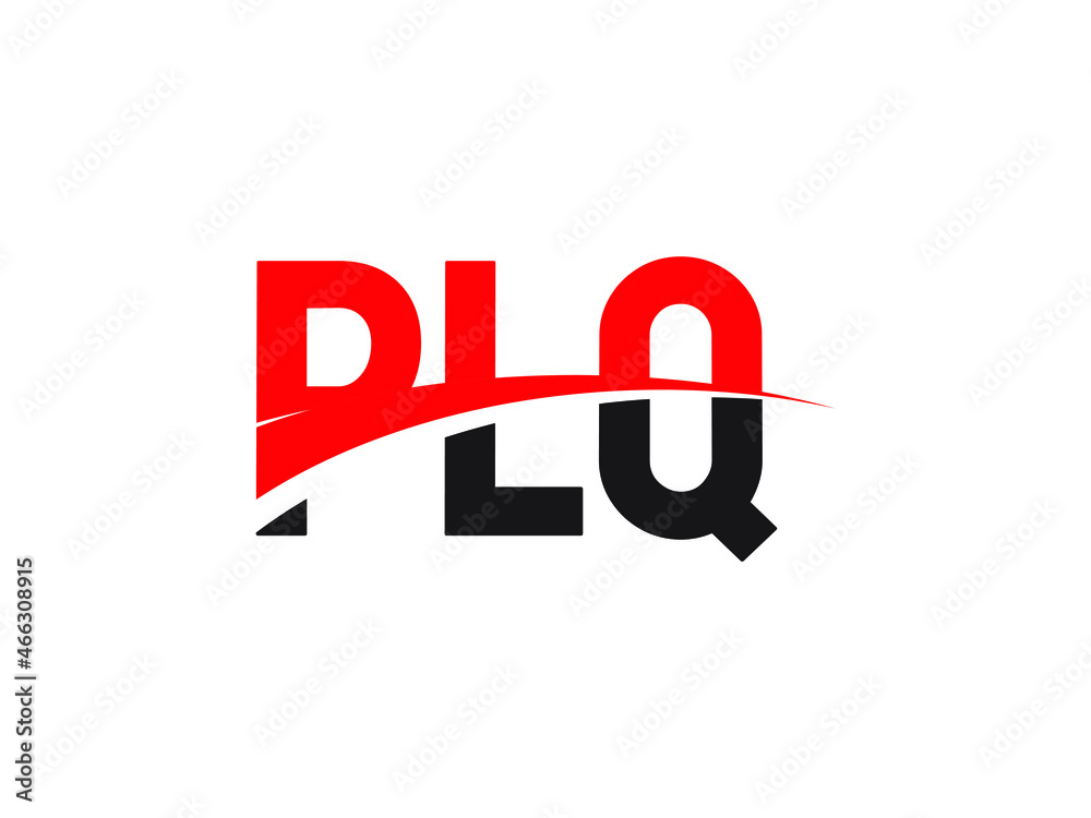 PLQ Letter Initial Logo Design Vector Illustration PLQ Letter Initial Logo Design Vector Illustration