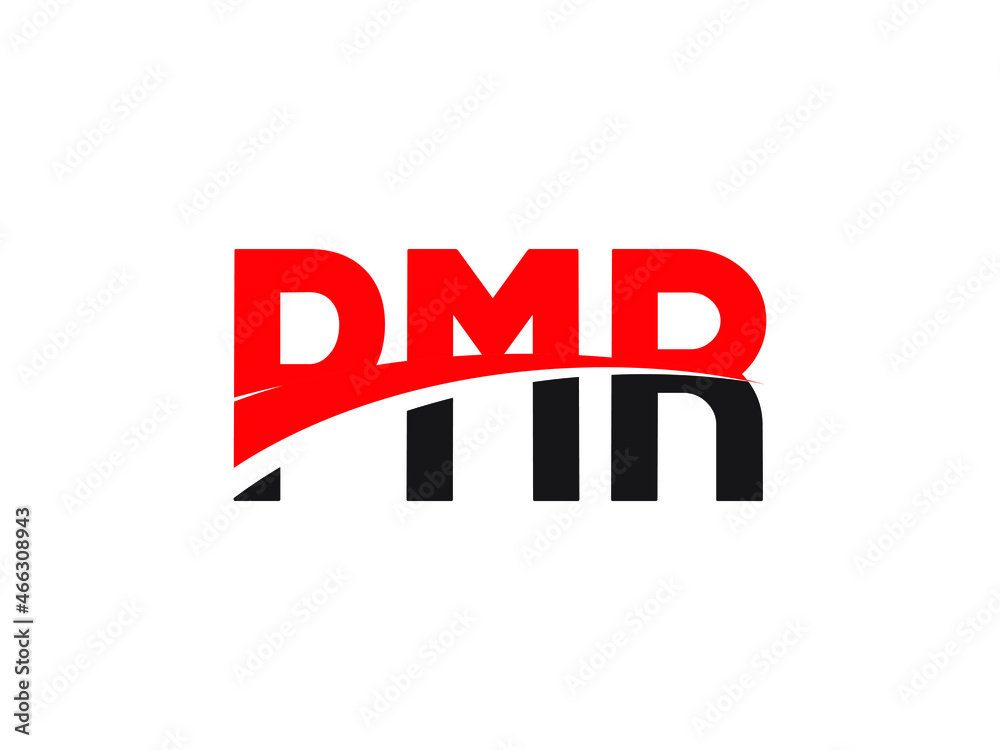 PMR Letter Initial Logo Design Vector Illustration PMR Letter Initial Logo Design Vector Illustration