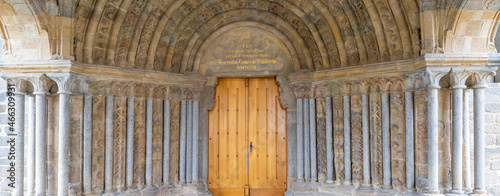 Gothic basilica Saint Procopius in Trebic, UNESCO site photo