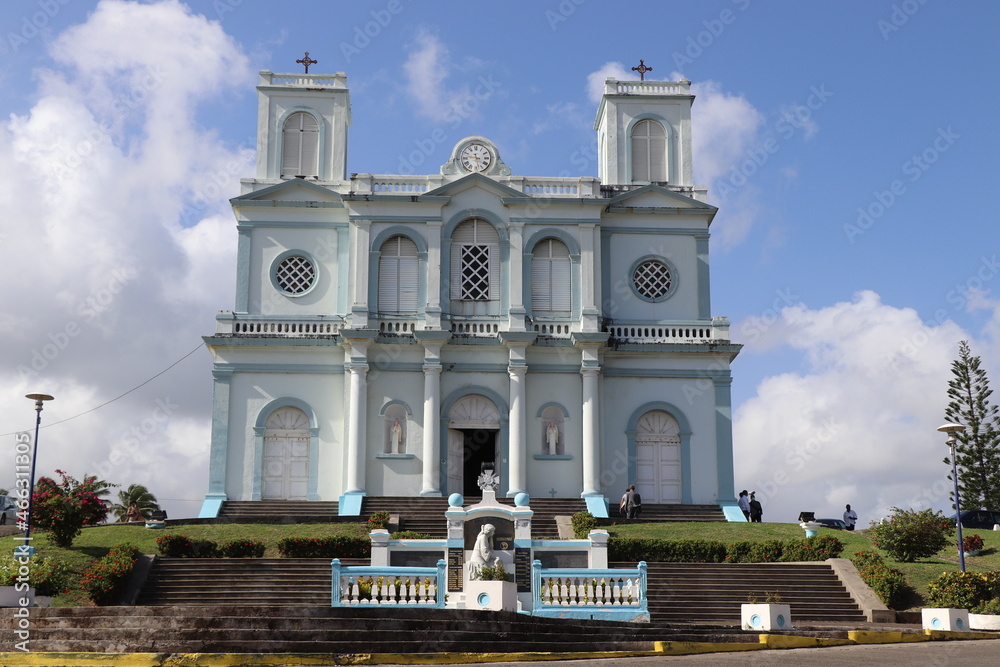 Sainte Marie Church Martinique Island French West Indies