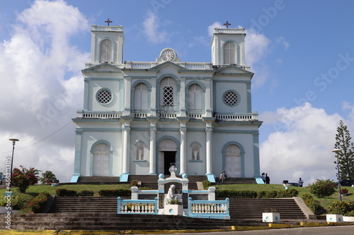 Obraz na płótnie Sainte Marie Church Martinique Island French West Indies w salonie