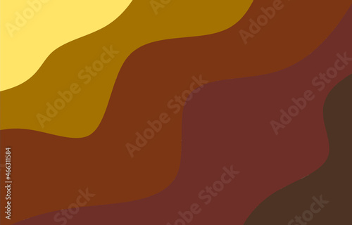 Brown wave texture, abstract landscape for business.