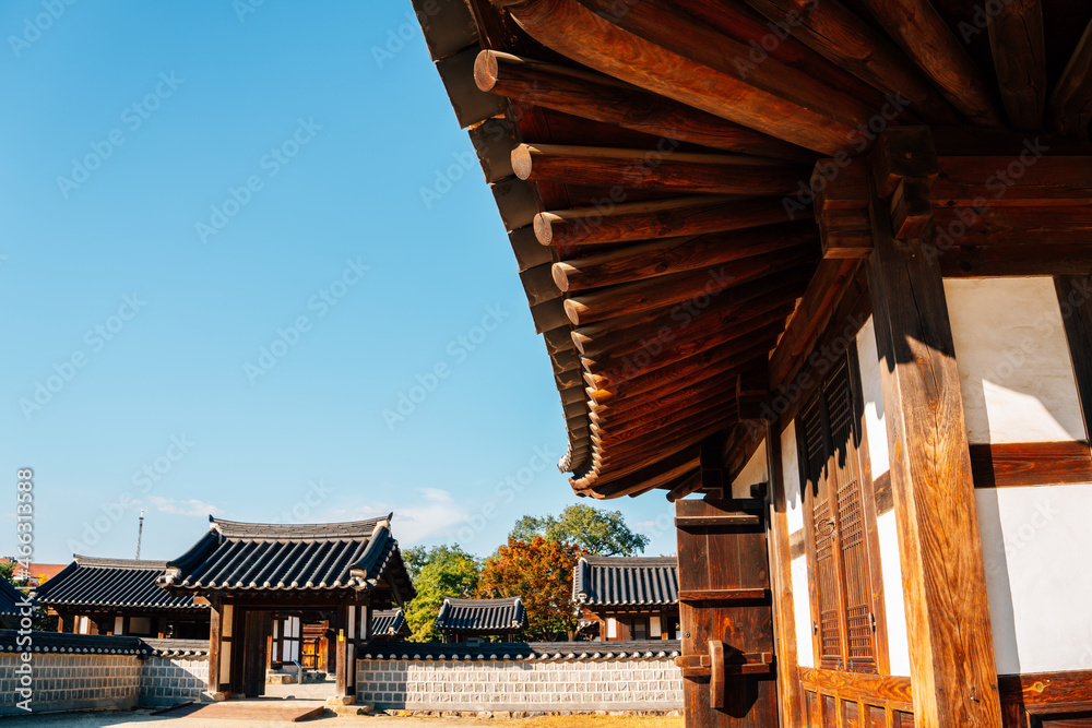 Jeonju Hanok Village Gyeonggijeon Hall in Jeonju, Korea
