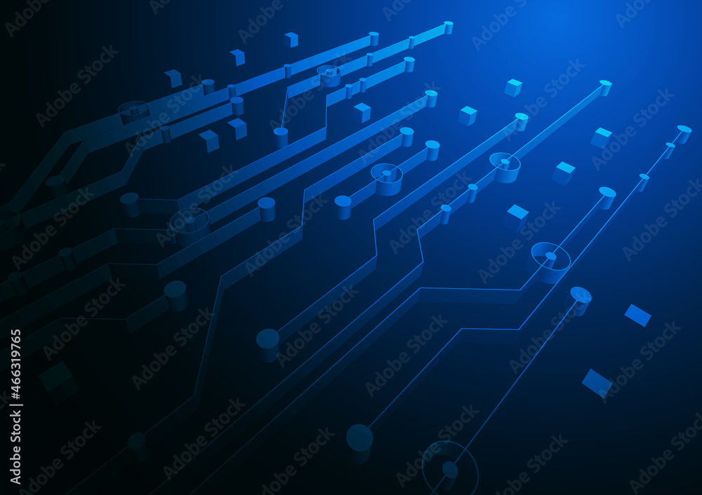 Circuit technology background with hi-tech digital Circuit technology background with hi-tech digital