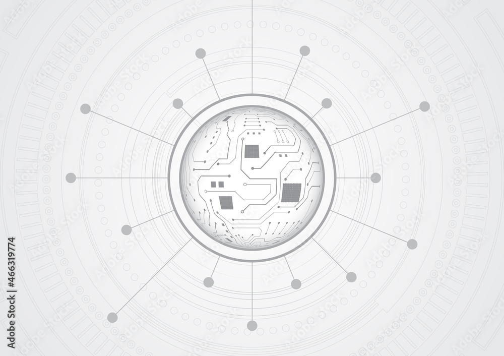 Circuit technology background with hi-tech digital Circuit technology background with hi-tech digital
