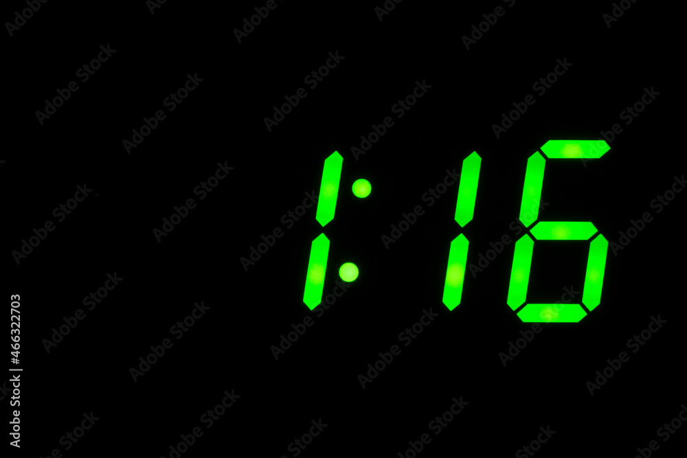 eighties time alarm clock led display green back to the future timer eighties time alarm clock led display green back to the future timer