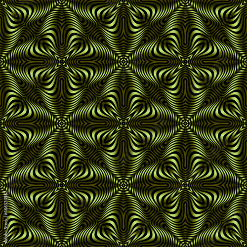 Vector abstract geometric forms background with distortion effect