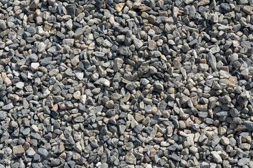 Natural Little gray pebbles texture.