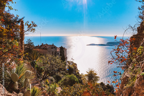 Sunset in Eze
