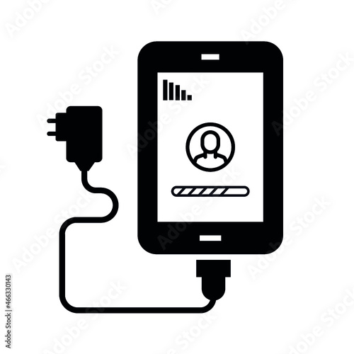 Smart phone charging using a usb cable