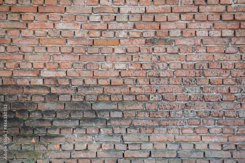 Obraz premium Background of old vintage dirty brick wall
