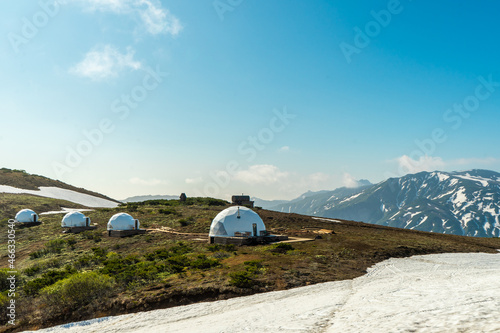 Glamping in Kamchatka. Pacific Coast