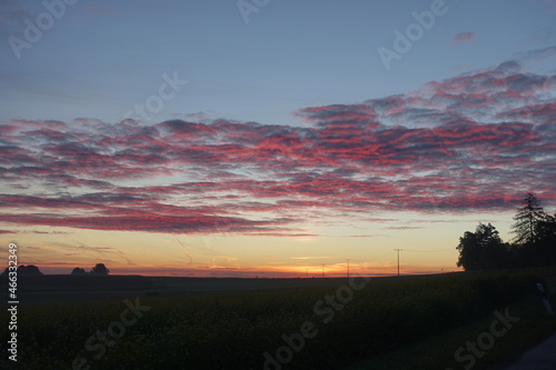 Schöne Landschaft in Donau-Ries, Bayern