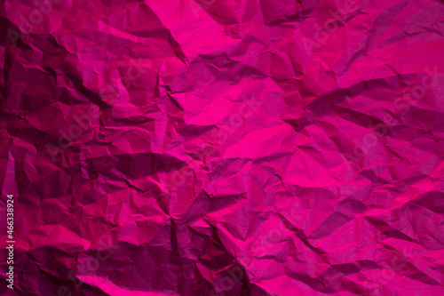 Wallpaper Mural Photo of crumpled wrinkled purple office paper lit with red light, background texture Torontodigital.ca