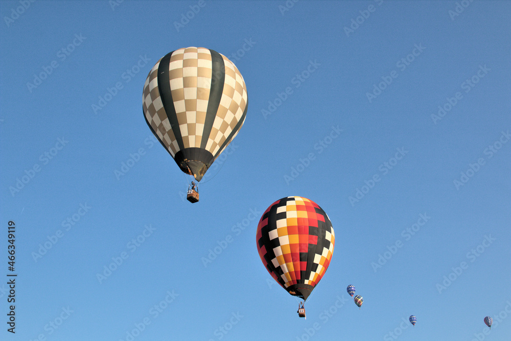 Naklejka premium Hot Air Balloon Championship