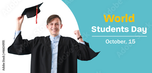 Greeting card for World Stu...