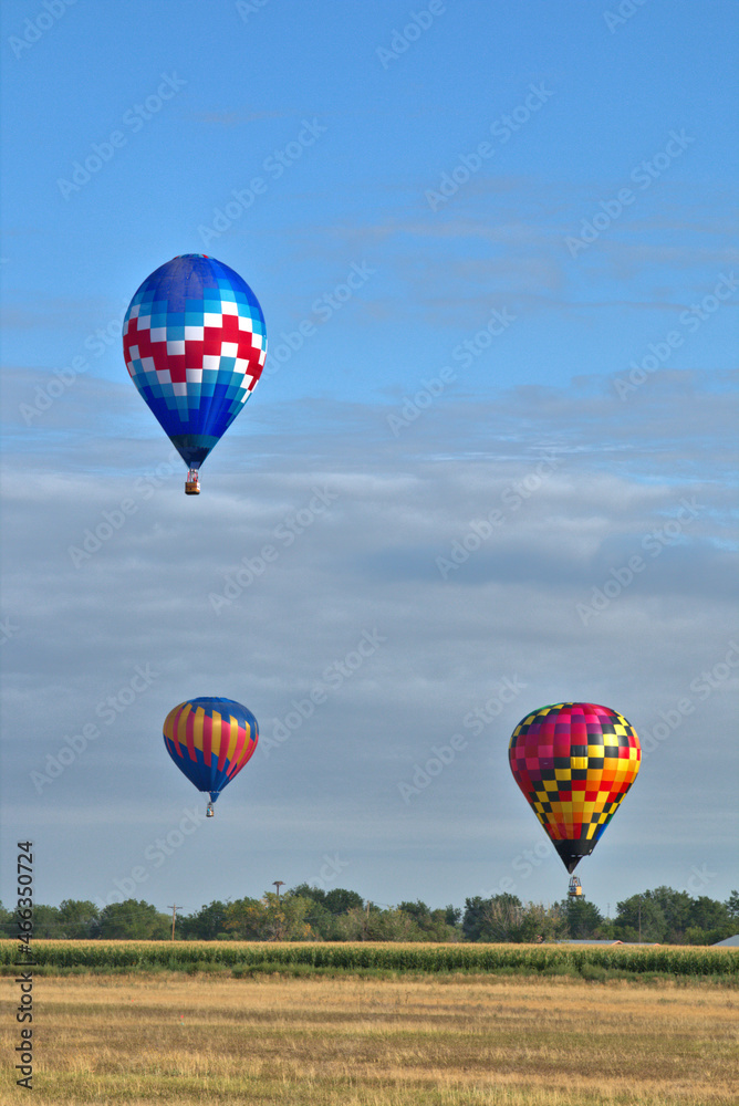 Naklejka premium National Championship Balloon Competition