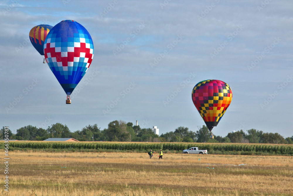 Naklejka premium National Championship Balloon Competition
