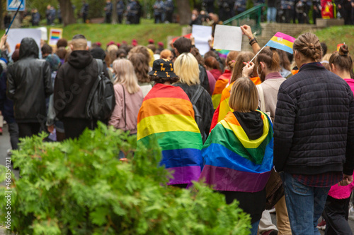 LGBTQ Pride Parade in Kyiv.